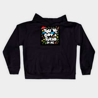 friendship is love Kids Hoodie